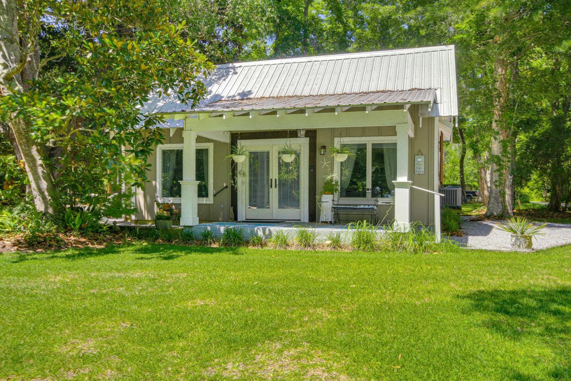Historic Biloxi Bay Cottage With Beautiful View โอเชียนสปริงส์ ภายนอก รูปภาพ
