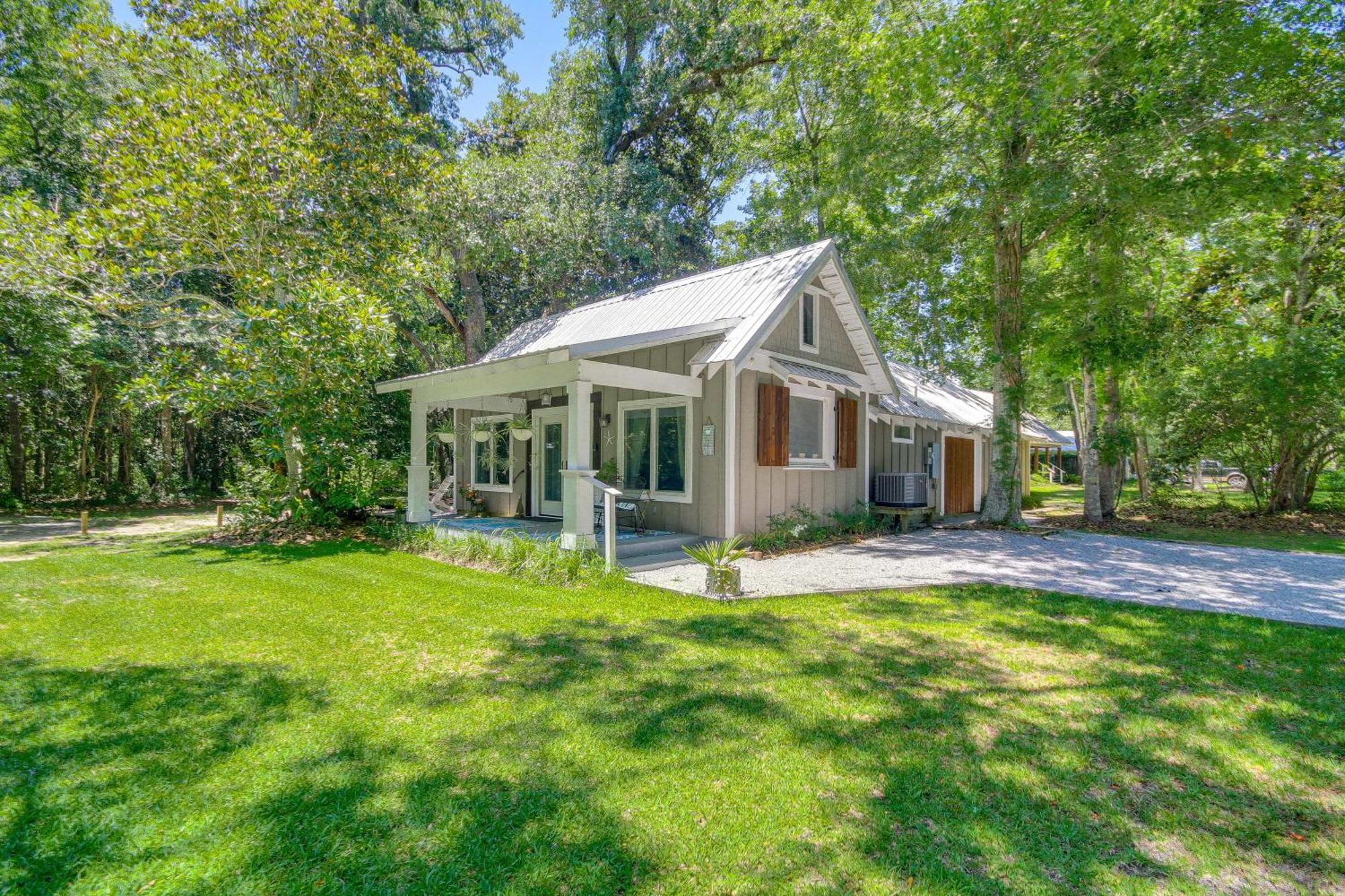Historic Biloxi Bay Cottage With Beautiful View โอเชียนสปริงส์ ภายนอก รูปภาพ