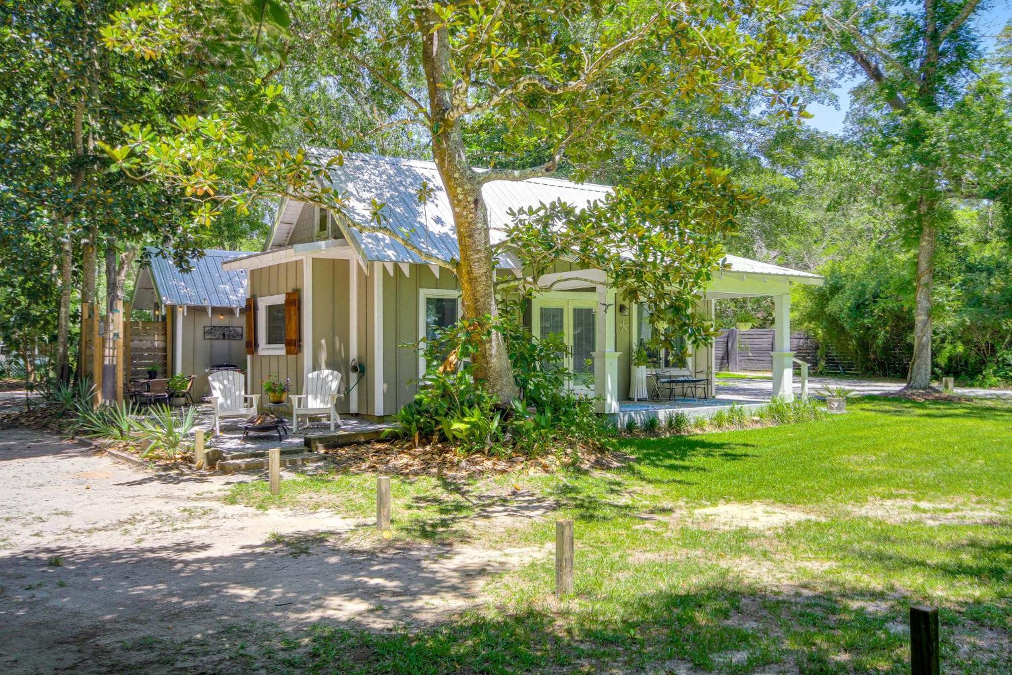 Historic Biloxi Bay Cottage With Beautiful View โอเชียนสปริงส์ ภายนอก รูปภาพ